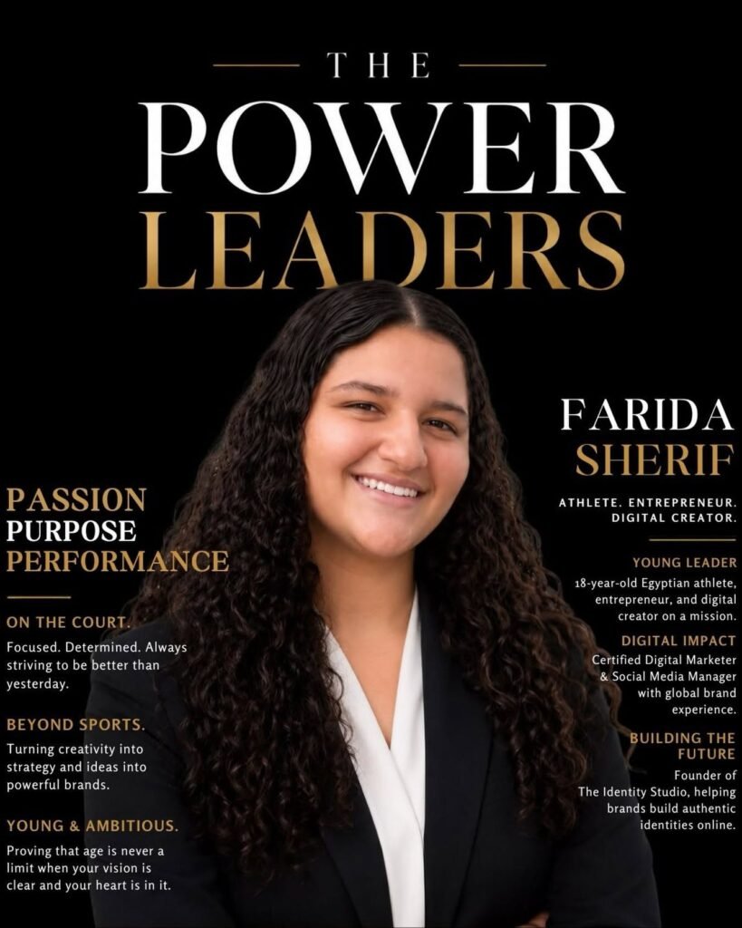 Building the Future with Purpose: Farida Sherif’s Journey of Passion, Performance, and Entrepreneurship